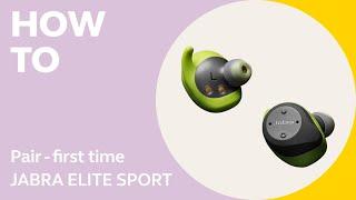 Jabra Elite Sport: How to pair - first time | Jabra Support