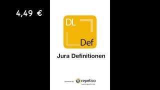 Alpmann Schmidt App "Jura Definitionen - Review