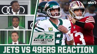 Bart Scott, Willie Colon & Connor Rogers react to Jets 32-19 loss to 49ers | Jets Post Game | SNY