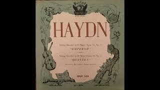 Galimir String Quartet - Haydn Quartet In C Op 76, #3 Emperor Quartet In D Min Op 76, #2 Quinten