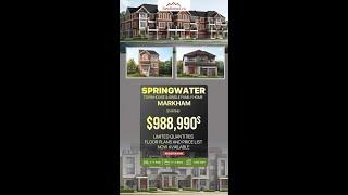 Springwater by Mattamy Homes is now under construction at 3217 Elgin Mills Rd E!