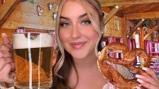 ASMR deutsch Ich bediene dich auf dem Oktoberfest  Kellnerin Roleplay Wiesn Reihe (Dialekt)