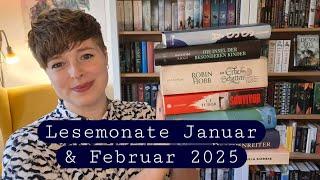  Lesemonate Januar & Februar 2025 | Gelesene & gehörte Bücher