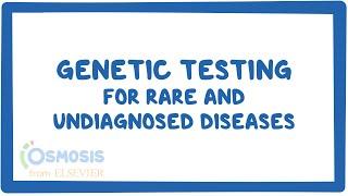 Genetic Testing for Rare and Undiagnosed Diseases (NORD)