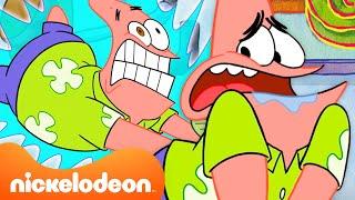 Patrick FAILING At Life For 36 Minutes Straight  | SpongeBob | @Nicktoons