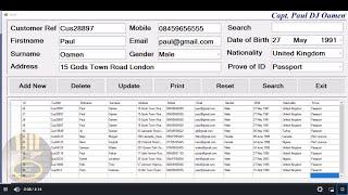 How to Create Data Entry Form using SQLite Database in Visual Basic.Net - Part 1 of 2