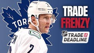 BREAKING TRADE: Toronto Maple Leafs TRADE FRENZY!!!!