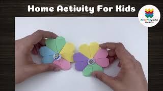 How To Make paper spinner toy For Kids. New Ideas to make Something new help of paper Crafts.