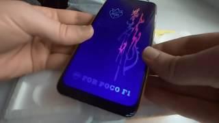 Защитное стекло к Pocophone F1. Где купил, как наклеил