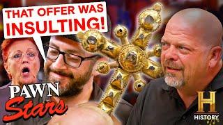 Pawn Stars: Rick & Sellers COMPLETELY Disagree on Value! *Part 2*