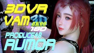 3DVR180 8K VaM PRODUCE48 - Rumor, Dance, MMD, ダンス 60FPS VR 180