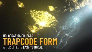 Gorgeous Holographic Objects - Trapcode Form OBJ Tutorial