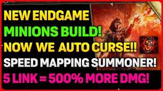 NEW AUTO CURSE + SRS Endgame Summoner Build! | UPDATED With 5 Links Now!!