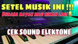 Putar musik ini di rumah !! Udah kayak mau Nikah lagi Cek Sound Dangdut Electone