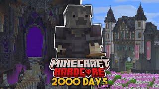 I Almost Survived 2,000 Days in My Hardcore Minecraft World [FULL MOVIE]