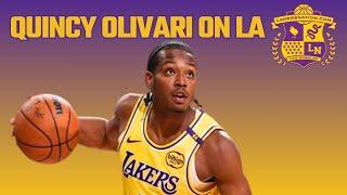 EXCLUSIVE: Quincy Olivari Talks Lakers Future, His Growing Game, Kevin Durant Trade