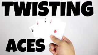 TWISTING The ACES | Card Trick Tutorial!