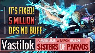 Warframe | 5 MILLION SLASH 0 BUFFS: Vastilok Fixed! | Sisters of Parvos