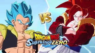 NEW! Gogeta Blue Vs SSJ4 Gogeta Sparking Zero Gameplay 