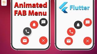 Flutter Tutorial - Animated Circular FAB Menu | The Easy Way | Expandable FAB Menu