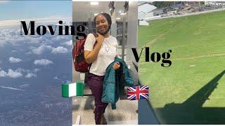 A relaxing relocation vlog to the Uk2022