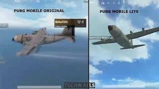 PUBG Mobile Lite Comparison With PUBG Mobile Global Version|Techwalls