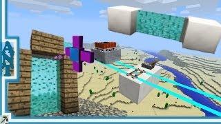 Обзор модов для Minecraft ~1.6.4 ~ Световые мосты, двери, рельсы - Нефиговоофигенный мод!