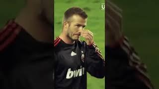 David Beckham Welcome Home II Highlights MU vs Ac Milan #shorts