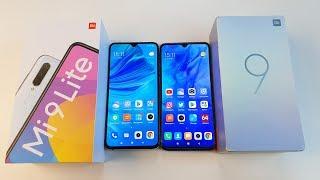 XIAOMI MI 9 LITE VS XIAOMI MI 9 - В ЧЕМ РАЗНИЦА? ПОЛНОЕ СРАВНЕНИЕ!