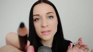 ОЧЕНЬ МУРАШЕЧНЫЙ АСМР *Сделаю Тебе Макияж и Накрашу Ноготочки / ASMR I will do your make-up