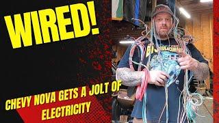 WIRED! 66 Nova gets complete WIRING harness from American Autowire.