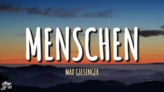 Max Giesinger - Menschen (Lyrics)