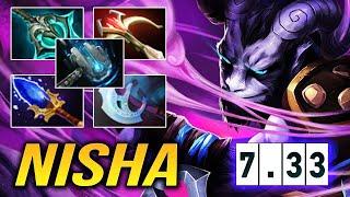 Nisha - Riki Mid 7.33 Needs Nerf | Dota 2 Pro Gameplay [Learn Top Dota]