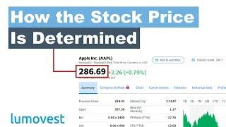 How is the Stock Price Determined? | Stock Market for Beginners (Part 1) | Lumovest