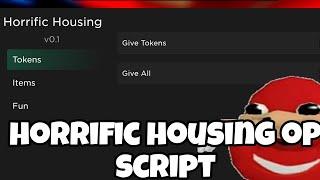 *OP* Horrific Housing Op Roblox Script Hack | Roblox Executors | Mobile & PC