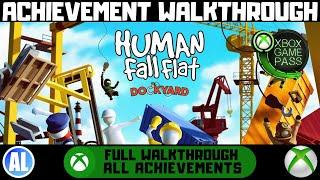 Human Fall Flat - Dockyard Level #Xbox Achievement Walkthrough - Xbox Game Pass