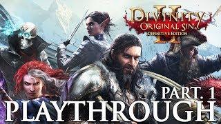 Divinity Original Sin 2 Definitive Edition Playthrough Part 1 Tactician