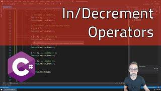 4.4 Increment and Decrement Operators - Learning C#