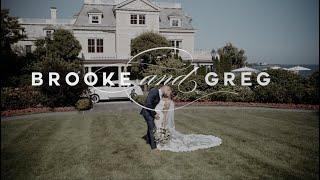 Epic Cinematic Ocean Front Wedding || Belle Mer Newport, RI