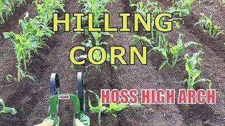 HILLING CORN ~ HOSS High Arch Wheel Hoe