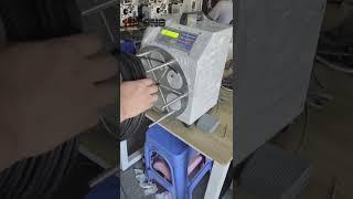 Wire winding and tying machine