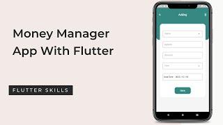 Flutter UI - Finance App UI Design Part III