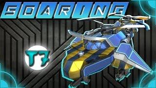 Robocraft . Вертолет : Soaring - парящий.( tier T7 )