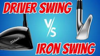 Should You Swing Your Driver The Same As Your Iron...?