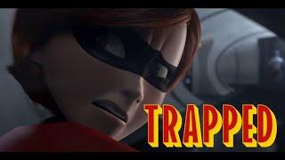 Elastigirl Stuck (but she is ambushed)