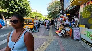  Alanya Walking Tour | Street Walking Tour Turkey 4K 