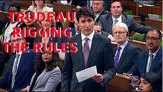 Trudeau rigging the rules | Andrew Scheer