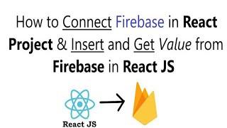 How to Connect Firebase in React Project || Insert and Get Value from Firebase in React JS || CRUD