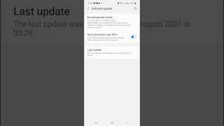 How to update android security patch in samsung galaxy mobile August 2021