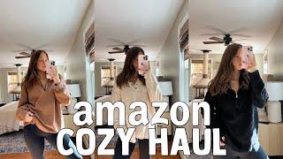 COZY AMAZON CLOTHING HAUL